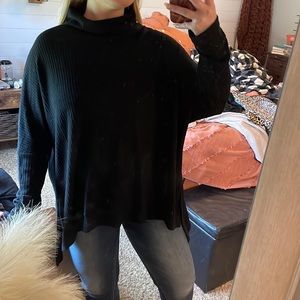 Flowy loose turtle neck tunic